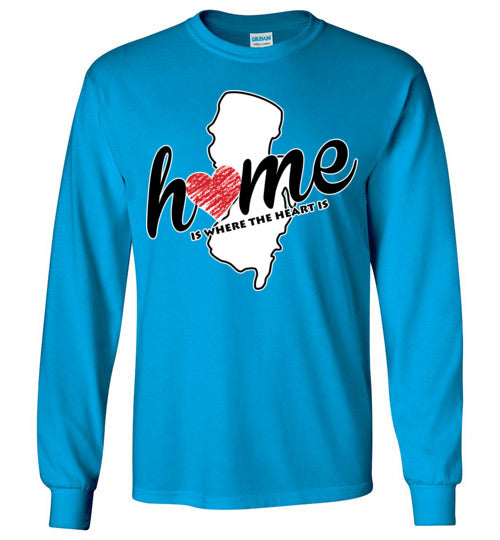 New Jersey Home. Youth. LS Tshirt