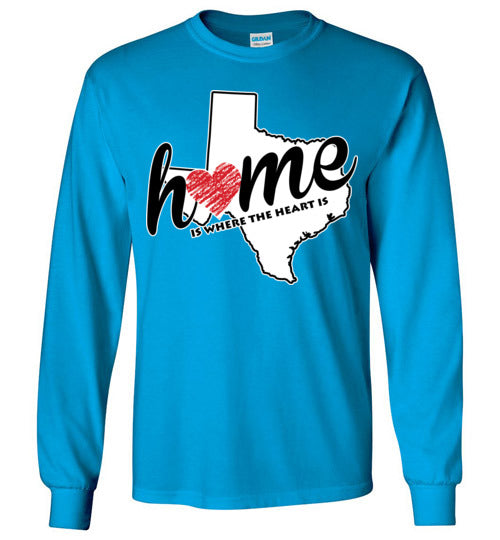 Texas Home. Youth. LS Tshirt