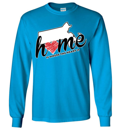 Massachusetts Home. Youth. LS Tshirt