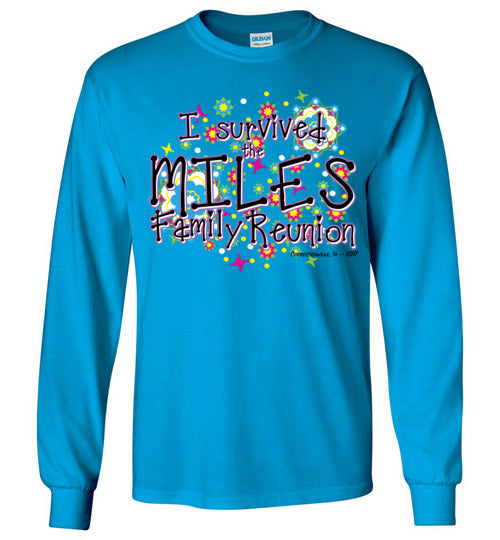 Butterflies and Flowers Adult LS Tshirt