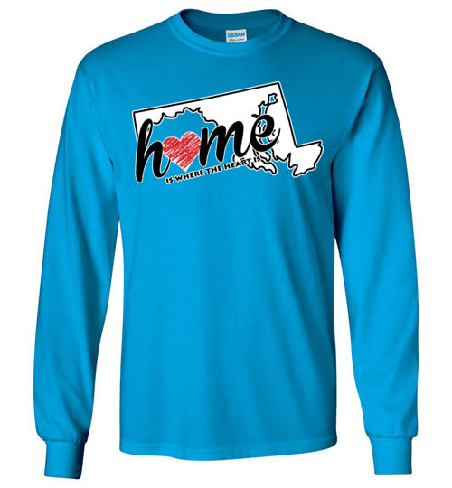 Maryland Home. Youth. LS Tshirt