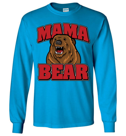 Mama Bear. Adult. LS Tshirt