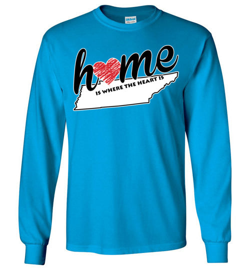 Tennessee Home. Adult. LS Tshirt
