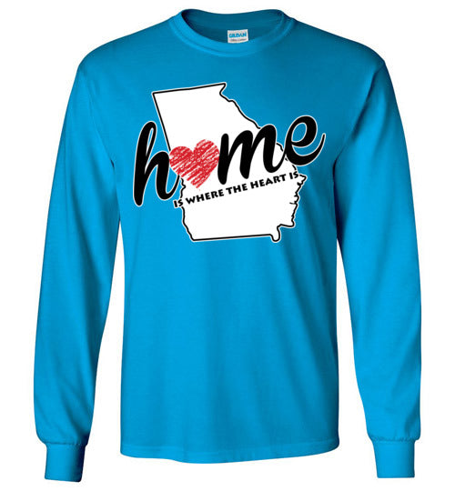 Georgia Home. Adult. LS Tshirt