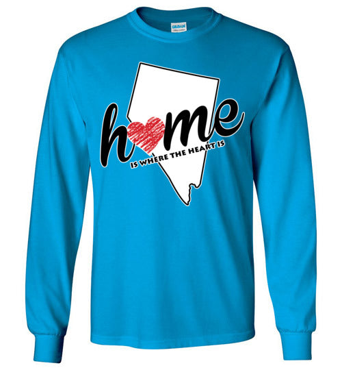 Nevada Home. Adult. LS Tshirt