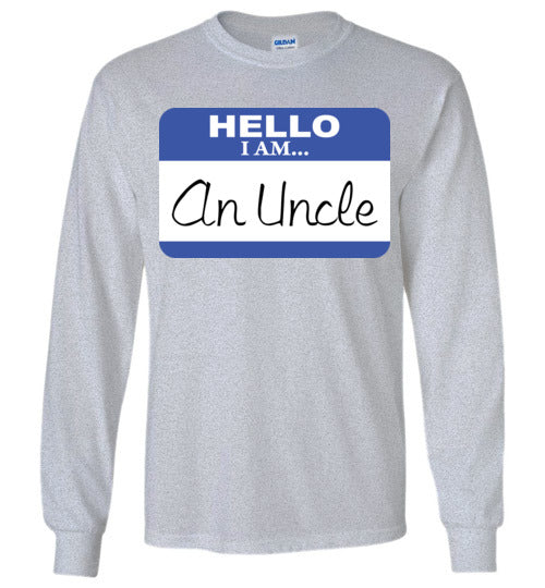 An Uncle. Adult. LS Tshirt
