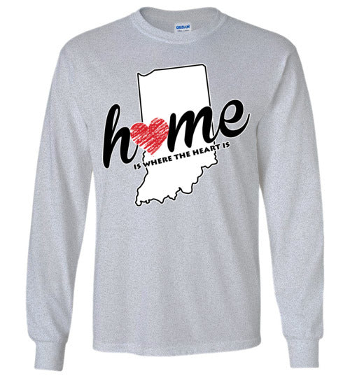 Indiana Home. Youth. LS Tshirt