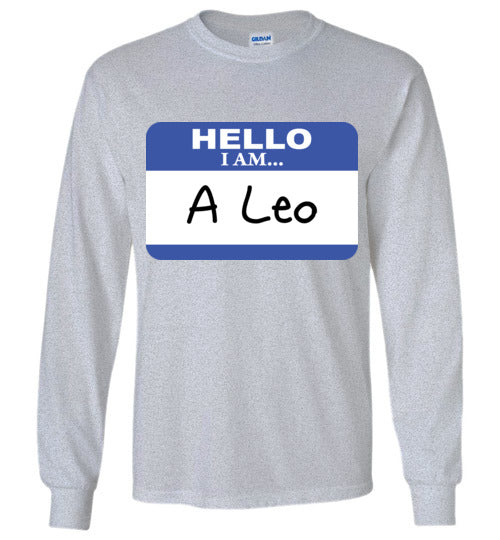 A Leo. Youth. LS Tshirt