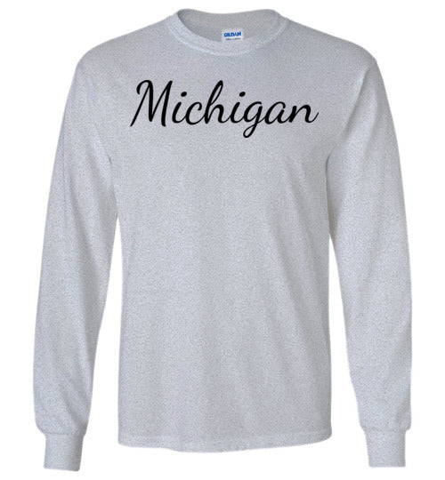 Michigan. Youth. LS Tshirt
