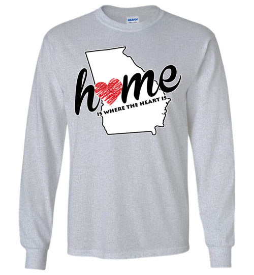 Georgia Home. Adult. LS Tshirt