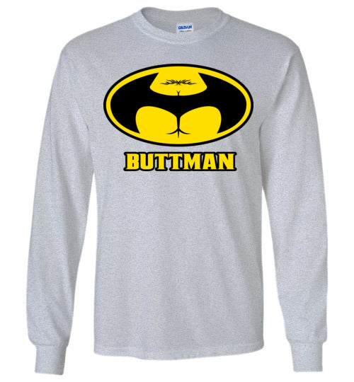 Buttman Trampstamp. Adult. LS Tshirt