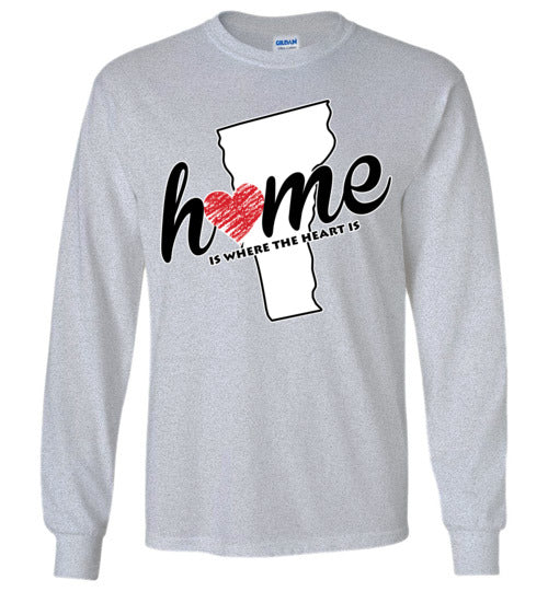 Vermont Home. Adult. LS Tshirt
