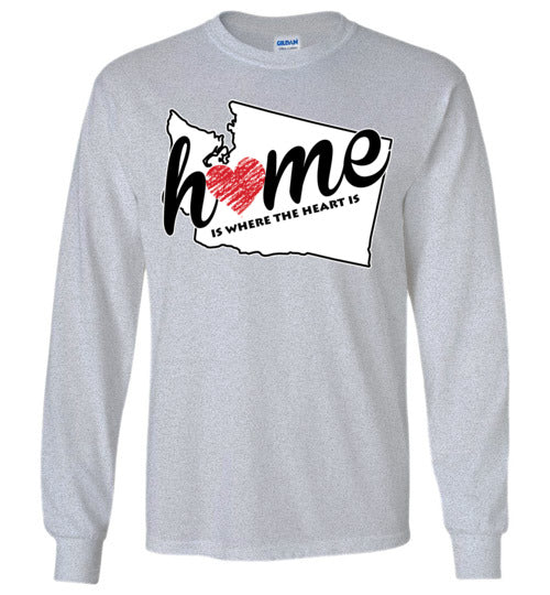Washington Home. Adult. LS Tshirt