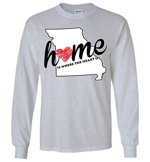 Missouri Home. Youth. LS Tshirt