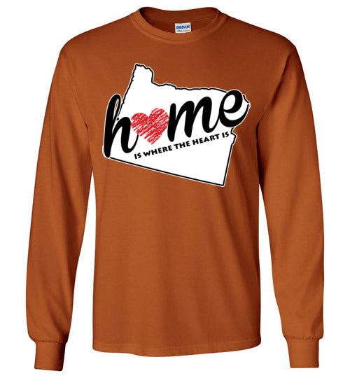Oregon Home. Adult. LS Tshirt