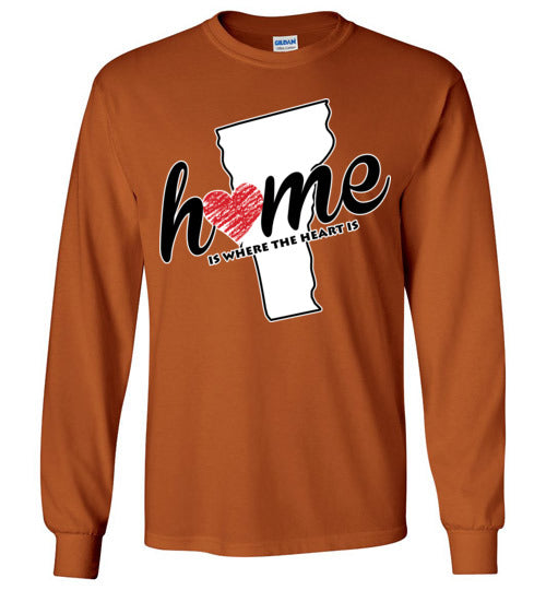 Vermont Home. Adult. LS Tshirt