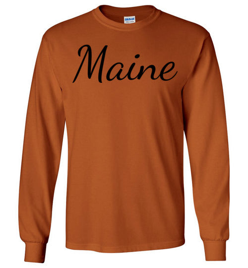 Maine. Adult. LS Tshirt