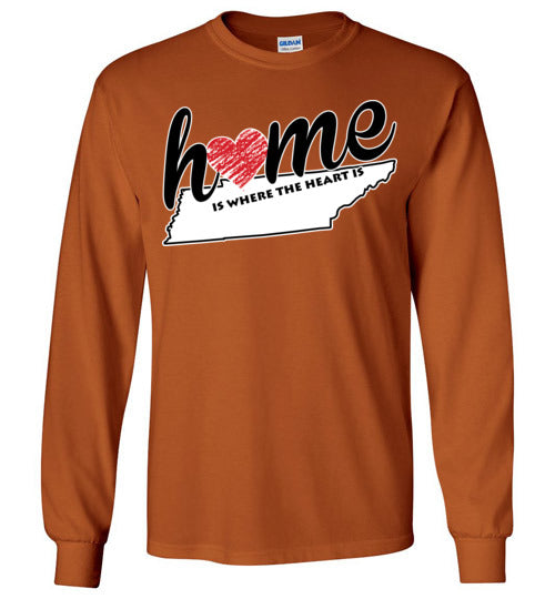 Tennessee Home. Adult. LS Tshirt