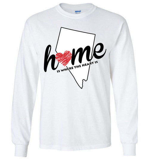 Nevada Home. Youth. LS Tshirt