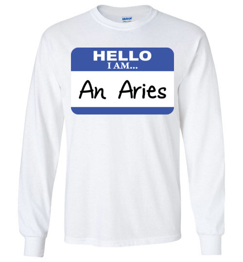 An Aries. Youth. LS Tshirt