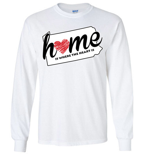 Pennsylvania Home. Youth. LS Tshirts