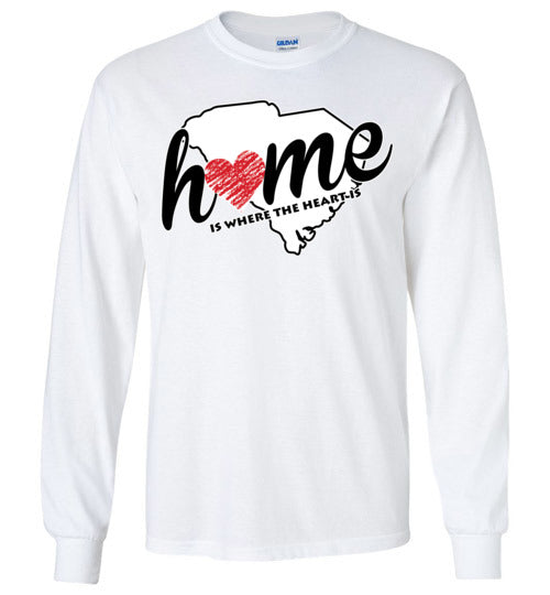 South Carolina Home. Adult. LS Shirt