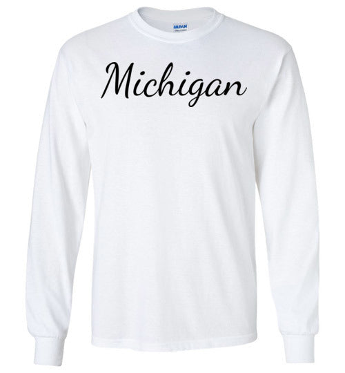 Michigan. Youth. LS Tshirt