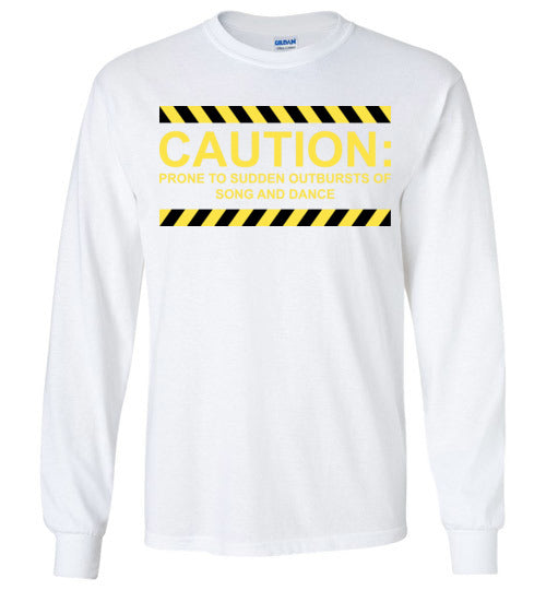Caution, Song and Dance. Youth. LS Tshirt
