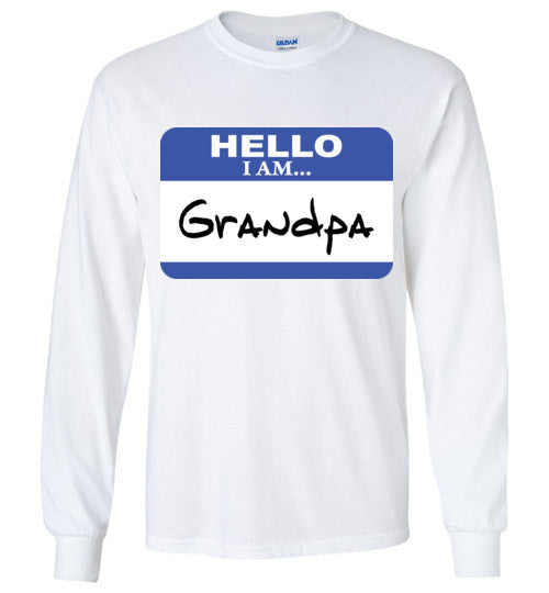 Grandpa. LS Tshirt