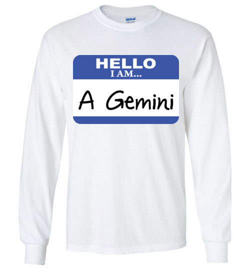 A Gemini. Youth. LS Tshirt