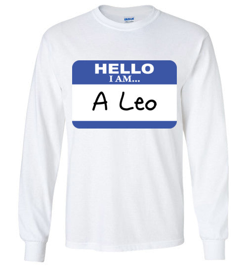 A Leo. Youth. LS Tshirt