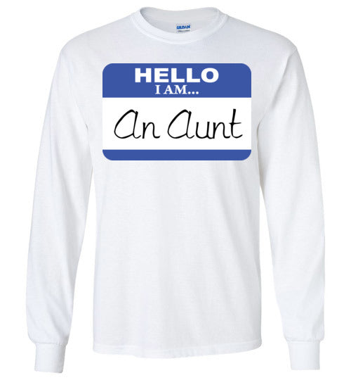 An Aunt. Youth. LS Tshirt