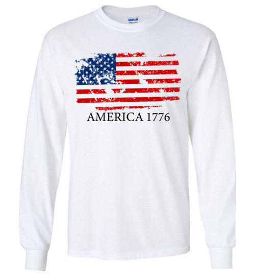 America 1776. Youth. LS Tshirt