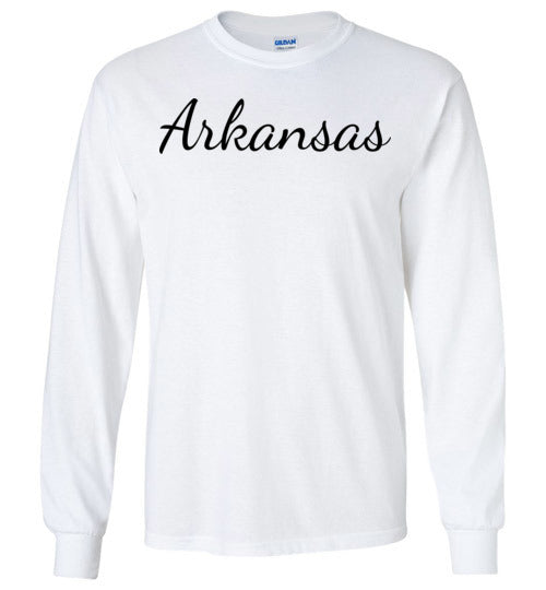 Arkansas. Adult. LS Tshirt