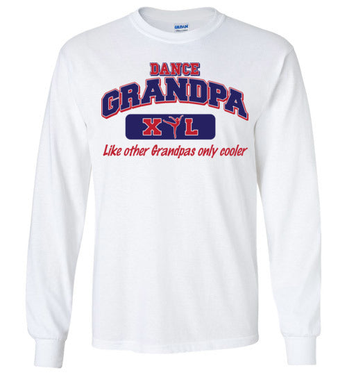 Dance Grandpa. Adult. LS Tshirt