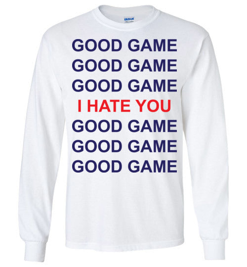Good Game. Adult. LS Tshirt