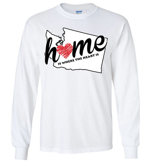 Washington Home. Adult. LS Tshirt
