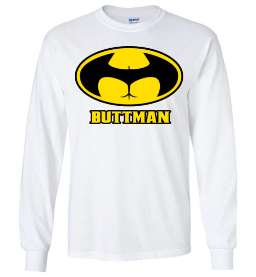 Buttman. Adult. LS Tshirt