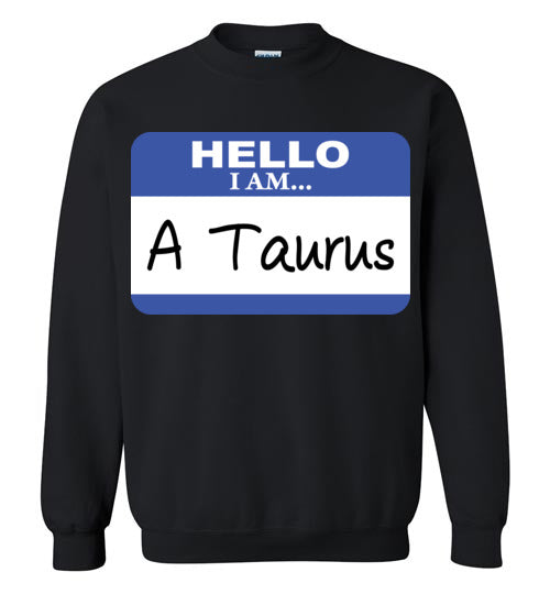 A Taurus. Youth. Crewneck Sweatshirt