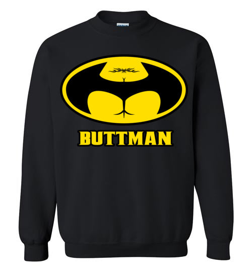Buttman Trampstamp. Adult. Crewneck