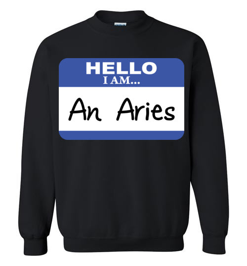 An Aries. Adult. Crewneck Sweatshirt