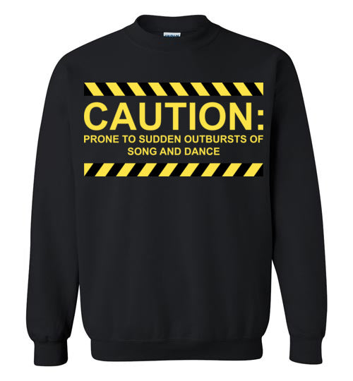Caution, Song and Dance. Youth. Crewneck