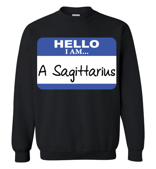 A Sagittarius. Adult. Crewneck Sweatshirt