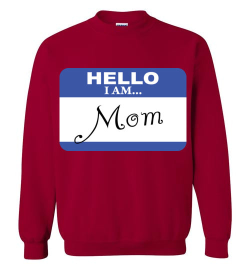 Mom. Crewneck Sweatshirt