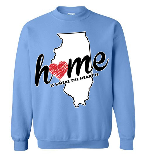 Illinois Home. Adult. Crewneck
