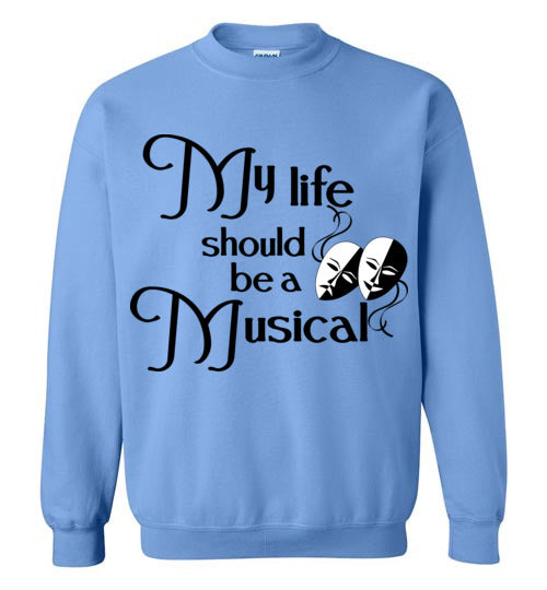 Musical Life. Adult. Crewneck Sweatshirt