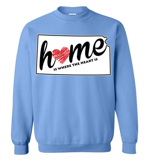 Kansas Home. Adult. Crewneck