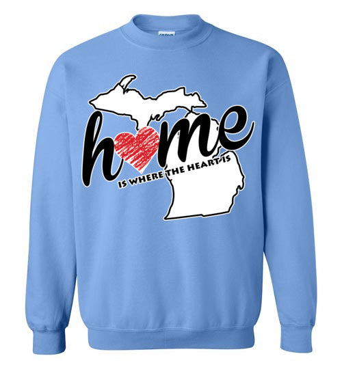 Michigan Home. Adult. Crewneck