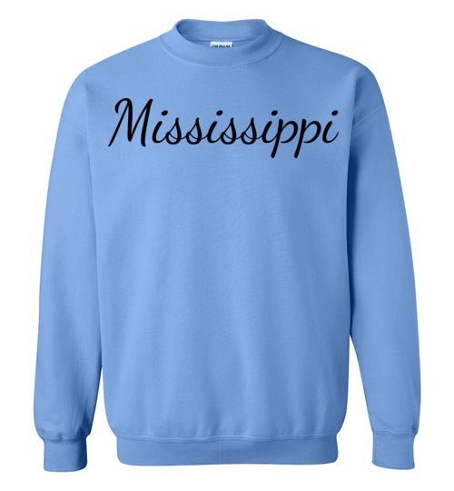 Mississippi. Adult. Crewneck