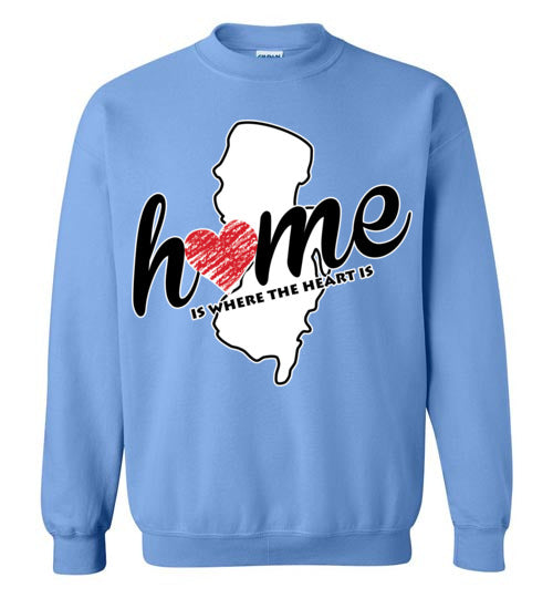 New Jersey Home. Adult. Crewneck